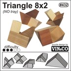 Triangle 8x2 (No-tray)