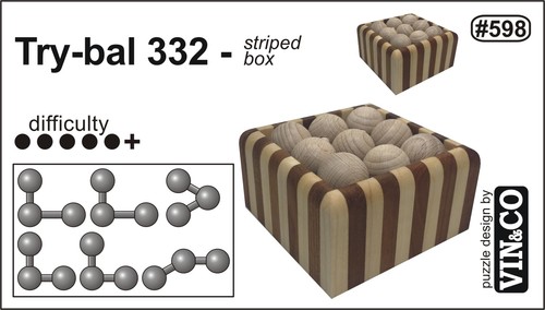 Try-bal 332 - in stripped box